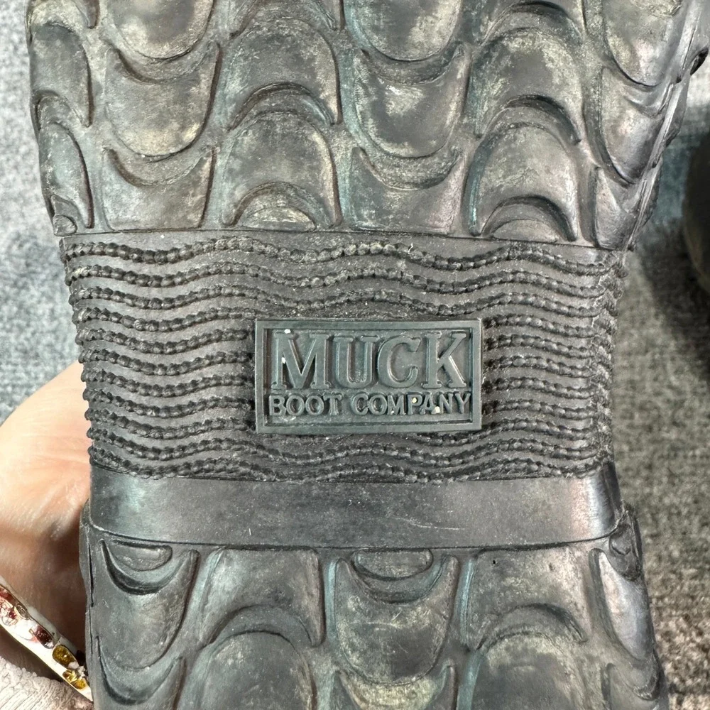 Muck Boot Co Muckster II Low Garden Shoes Black Mens 10 Waterproof Slip On